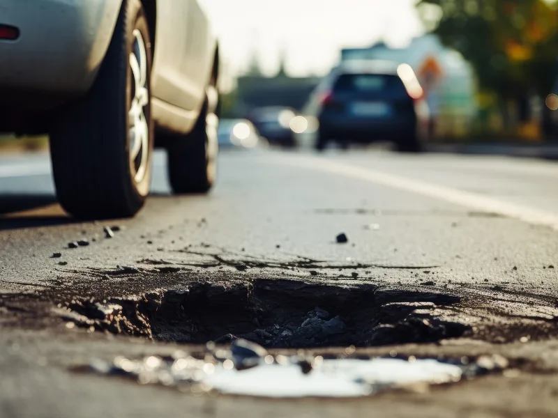 A Pothole Causes You to Crash. Can You Sue the Government?